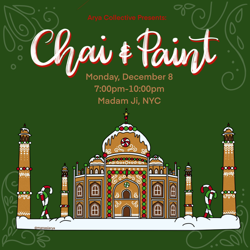 Chai and Paint: December 8 NYC