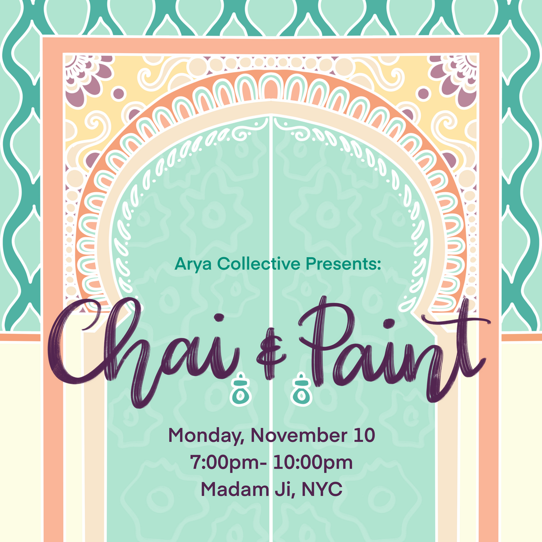 Chai and Paint: November 10 NYC
