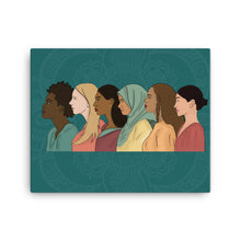 Load image into Gallery viewer, Side View Women Individual Empowerment Canvas
