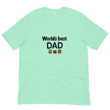 Load image into Gallery viewer, World&#39;s Best Dad T-shirt
