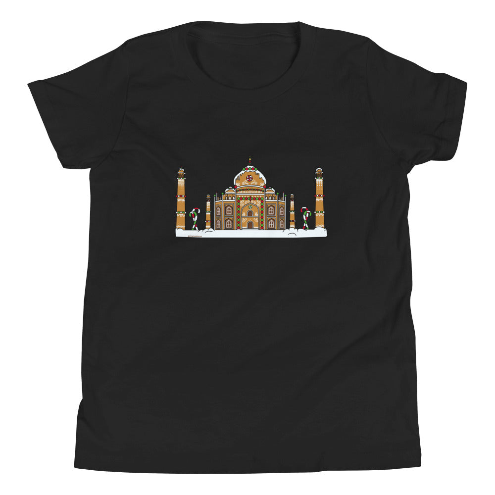 Youth Gingerbread Taj Mahal T-shirt