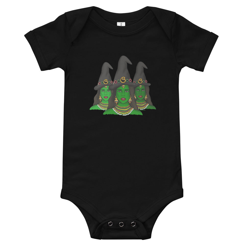 Baby Desi Witches Onesie