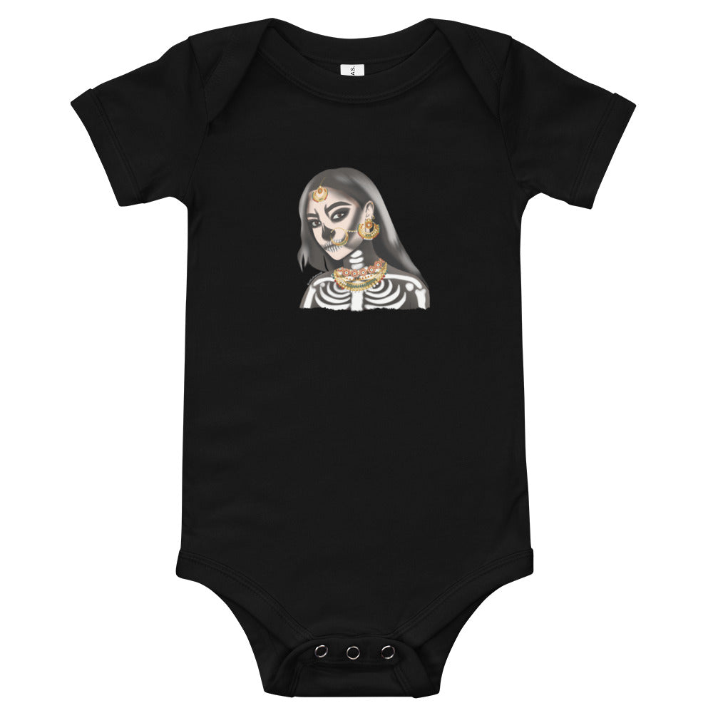 Baby Desi Skeleton Onesie