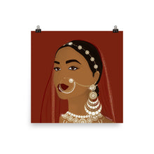 Load image into Gallery viewer, Desi White Jewelry Rani Print
