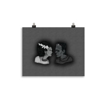 Load image into Gallery viewer, Desi Frankenstein Couple Art Print
