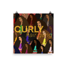 Load image into Gallery viewer, Curly Hair Gang Print
