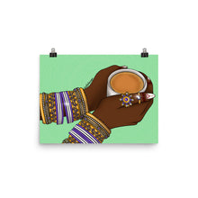 Load image into Gallery viewer, Bangles and Chai Print
