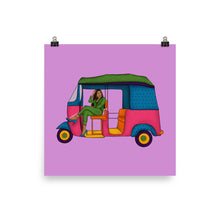 Load image into Gallery viewer, Hanging in an Auto Ricksha Print
