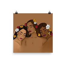 Load image into Gallery viewer, Peaceful Brown Skin Women Print

