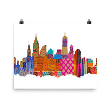 Load image into Gallery viewer, NYC Desi Fabric Print

