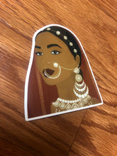 Load image into Gallery viewer, Sticker: Red and White Rani
