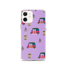 Load image into Gallery viewer, Auto, Earrings, and Chai Purple Phone Case: iPhone
