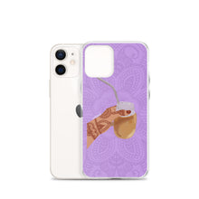 Load image into Gallery viewer, Iced Coffee Mendhi Hands Phone Case: iPhone
