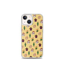 Load image into Gallery viewer, Desi Christmas Elements Yellow iPhone Case
