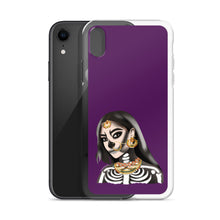 Load image into Gallery viewer, Desk Skeleton iPhone Case
