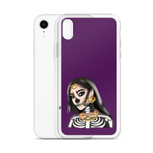 Load image into Gallery viewer, Desk Skeleton iPhone Case
