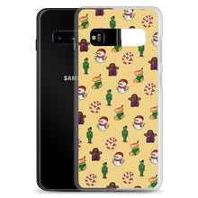 Load image into Gallery viewer, Desi Christmas Elements Yellow Samsung Case
