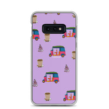 Load image into Gallery viewer, Auto, Earrings, and Chai Purple Phone Case: Samsung
