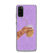 Load image into Gallery viewer, Iced Coffee Mendhi Hands Phone Case: Samsung

