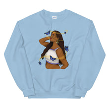 Load image into Gallery viewer, Butterflies and Body Positive Sweatshirt

