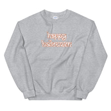 Load image into Gallery viewer, Happy Halloween Desi White Letters Sweatshirt
