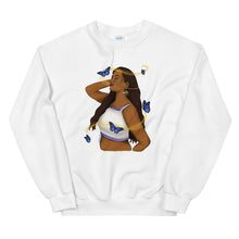 Load image into Gallery viewer, Butterflies and Body Positive Sweatshirt
