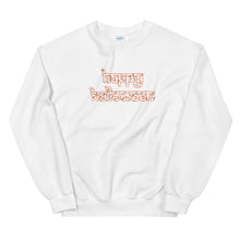 Load image into Gallery viewer, Happy Halloween Desi White Letters Sweatshirt
