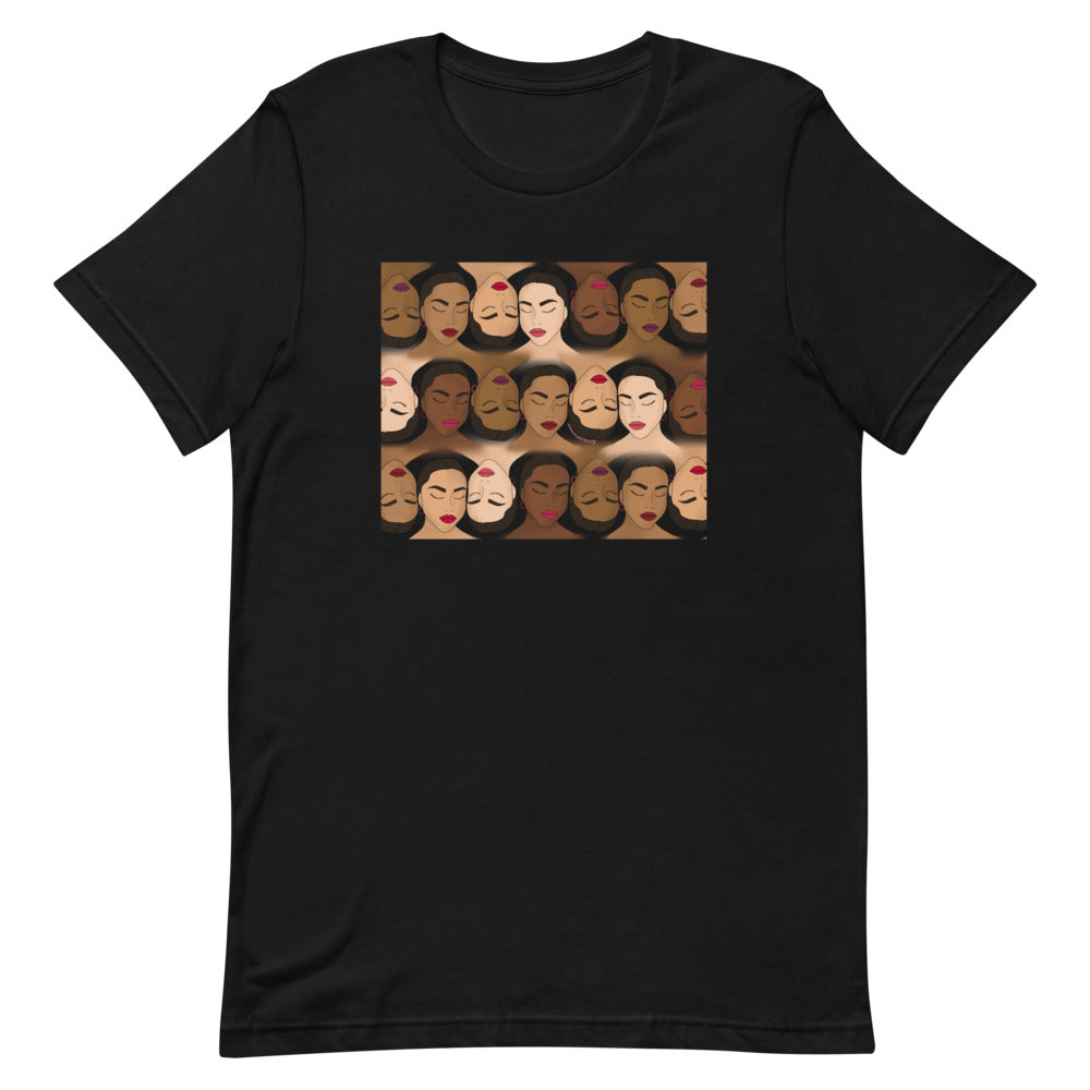 Shades of Brown Women T-shirt